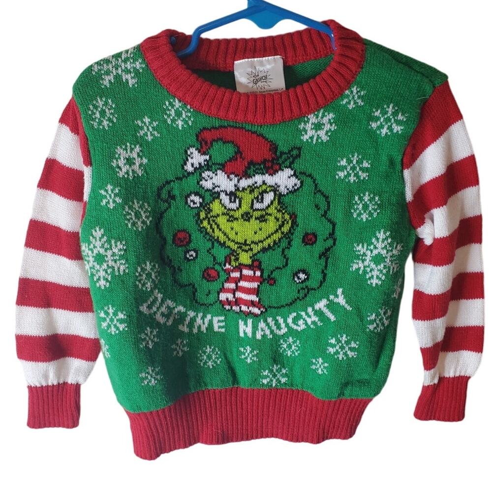 The Grinch Christmas Holiday Sweater, 2T
